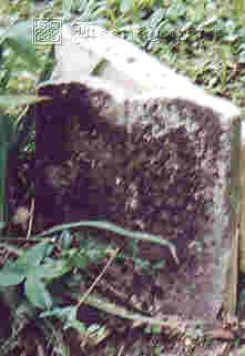 an old Keeney gravestone @ Old White Lick Cemetery