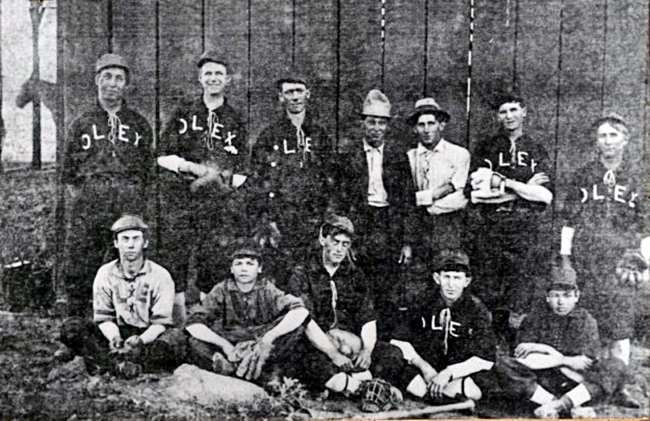 Olex Ball Team, 1910